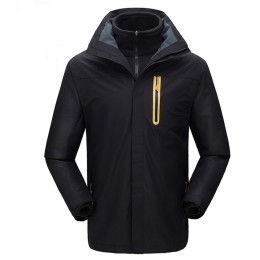 SKJ041 a large number of custom-made men's two-piece jacket design hook and loop cuff hem adjustment elastic waterproof windproof mountaineering outdoor tourism hiking camping windbreaker center SKJ041 a large number of custom-made men's two-piece jacket design hook and loop cuff hem adjustment elastic waterproof windproof mountaineering outdoor tourism hiking camping windbreaker center